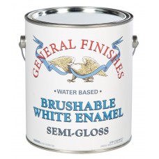 Brushable White Enamel Semi-Gloss - 3.785 litre