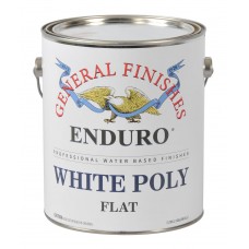 White Pigmented Poly Flat - 3.785 litre