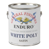 White Pigmented Poly Satin - 3.785 litre