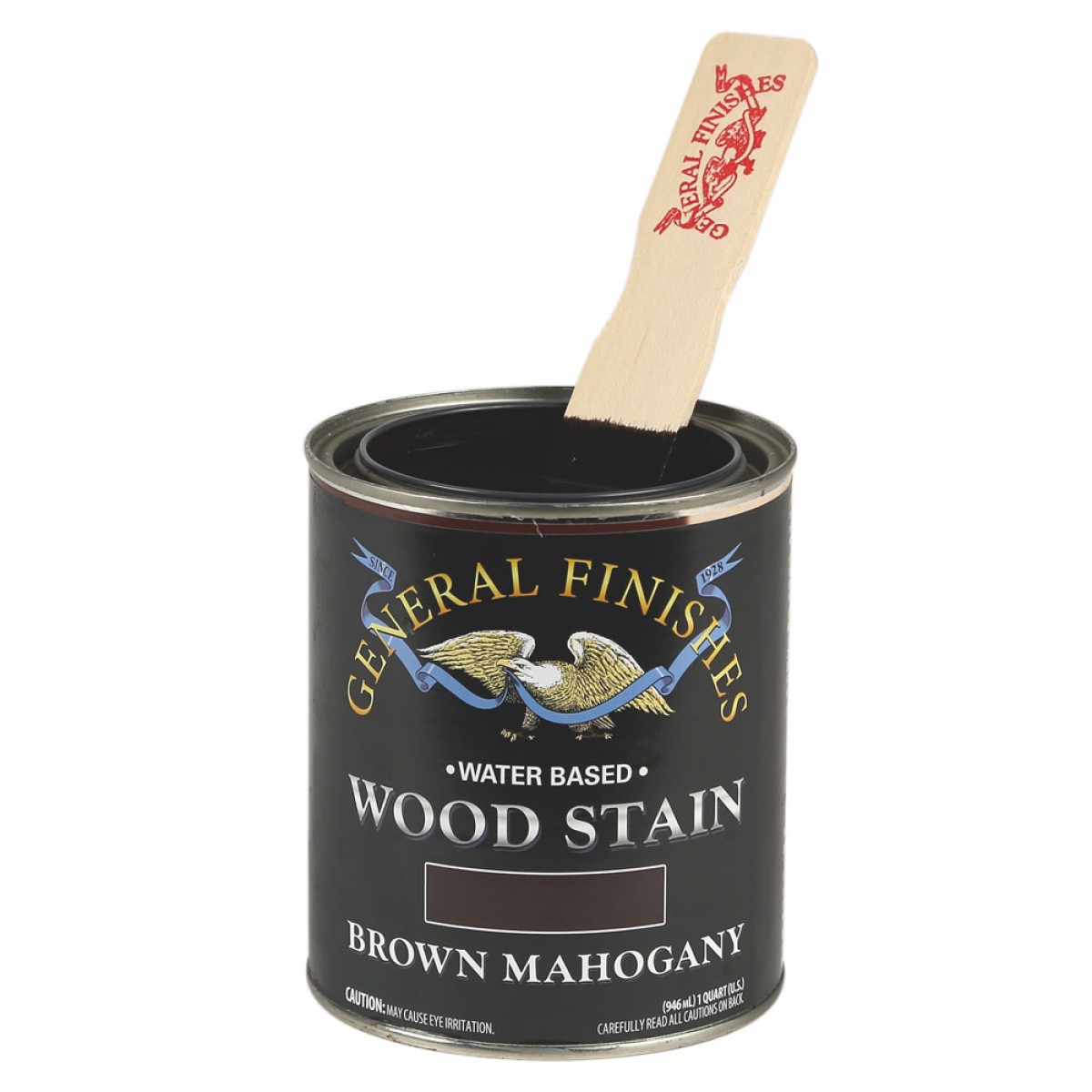 General Finishes Gel Stain, Brown Mahogany - 1 qt can