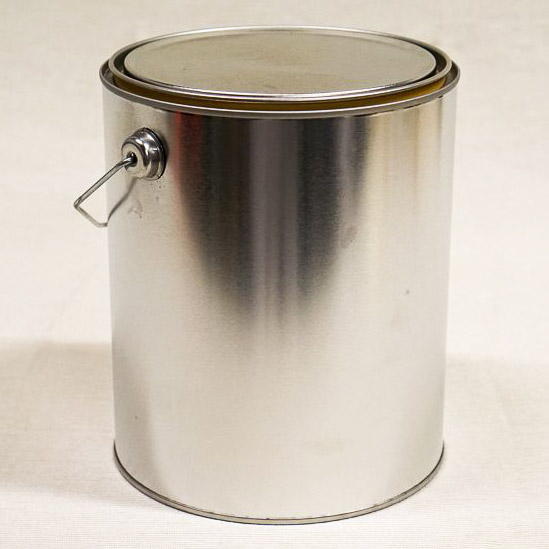 Empty tin