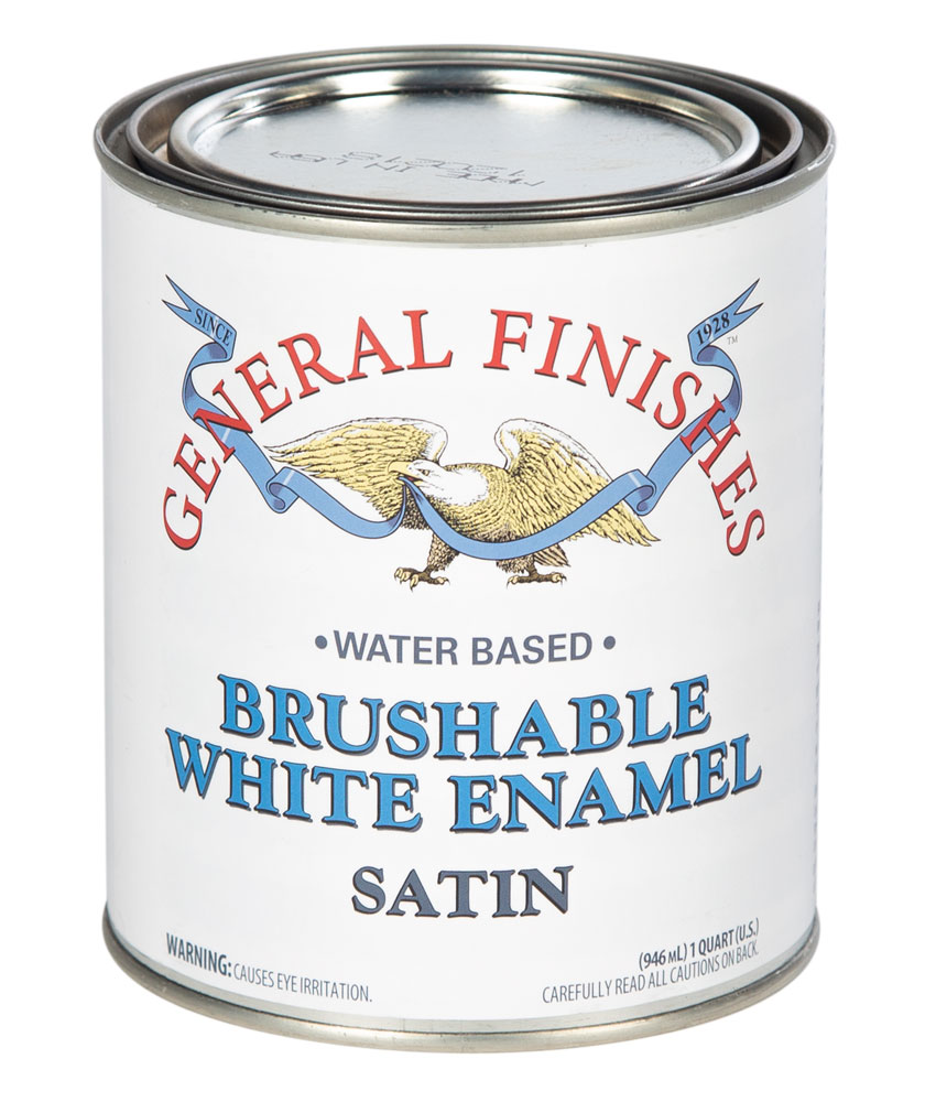 Brushable White Enamel - satin